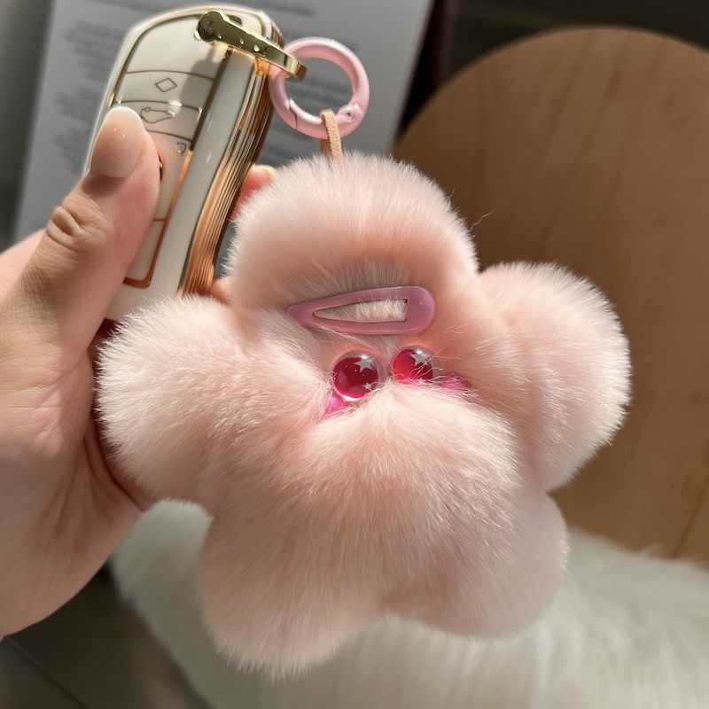 Plüschsternförmiges Haaraccessoire Karnz