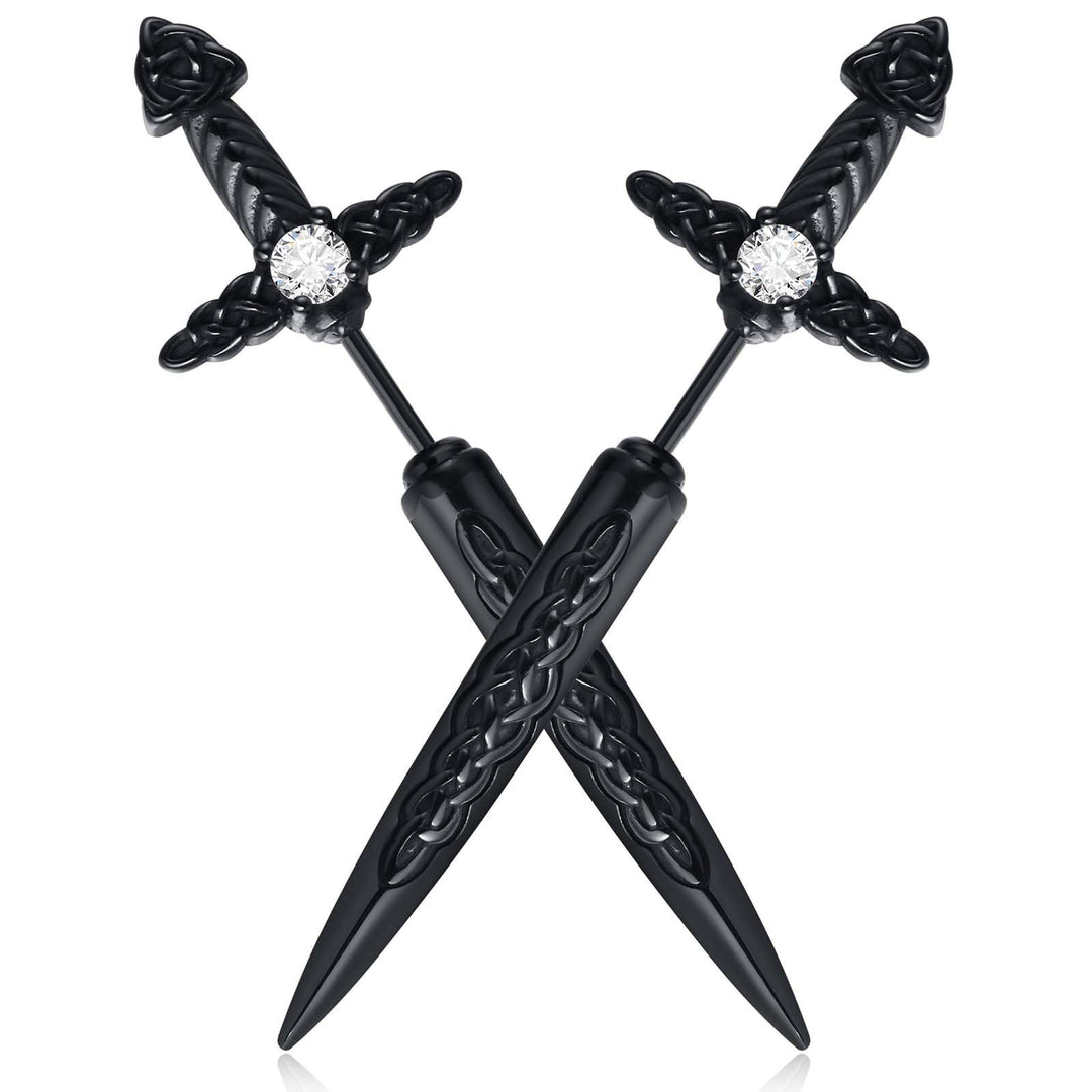Gothic Schwertförmige Brosche Karnz