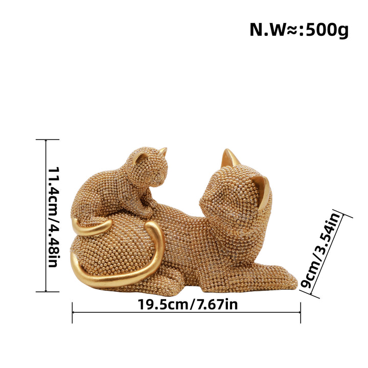 Dekorative Katzenfigur Karnz