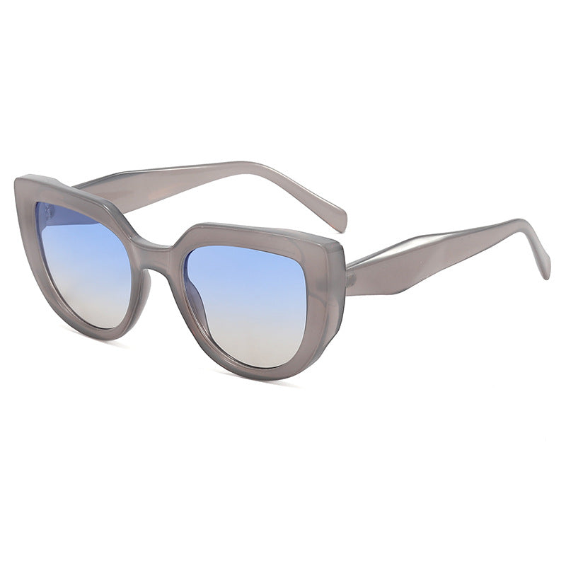Damen modische Oversized-Sonnenbrille mit einzigartigem Design Karnz