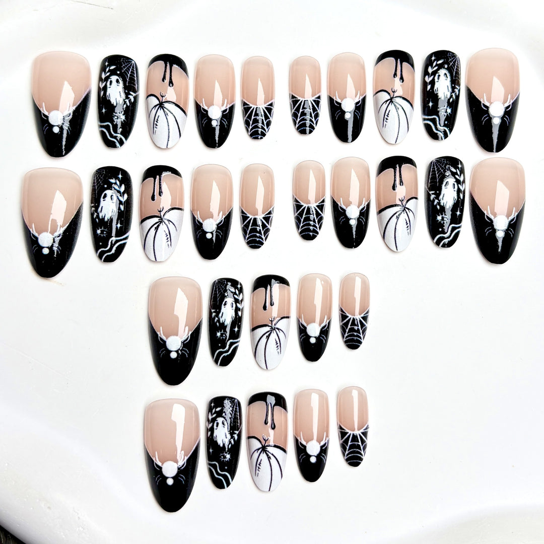 Themen Halloween Press-On Nagel Set