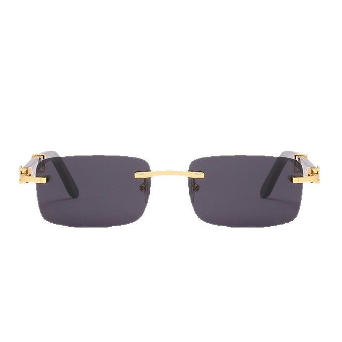 Damen elegante Rechteckige Brille Karnz