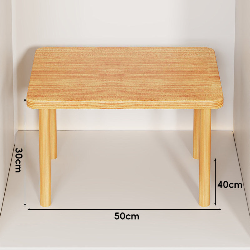 Verstellbarer Mehrhöhe Holz Monitorständer und Desktop Regal