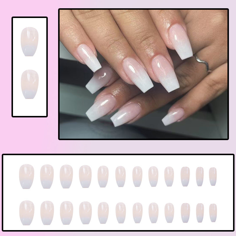 Ombré Acryl-Nagelerweiterungen