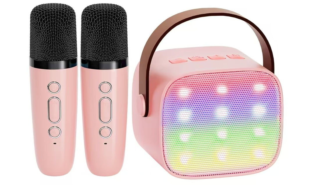 Bluetooth Karaoke Mikrofon und Lautsprecher Set Karnz