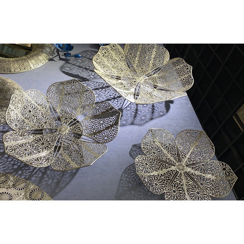 Dekorative florale Wandkunstskulptur Karnz