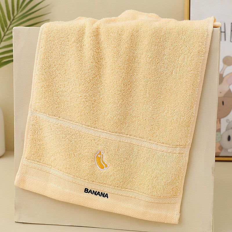 Damen Baumwollhandtuch mit frischem Birnenmotiv Karnz