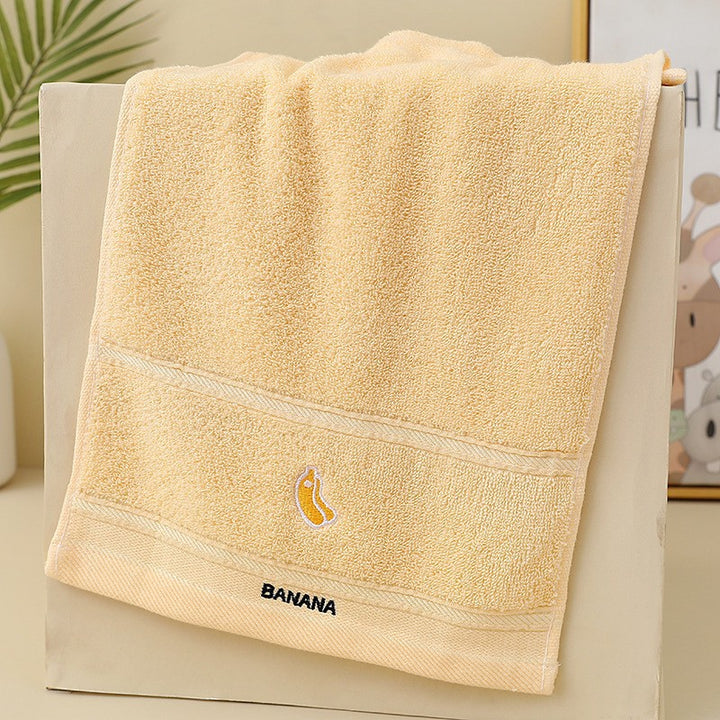 Damen Baumwollhandtuch mit frischem Birnenmotiv Karnz