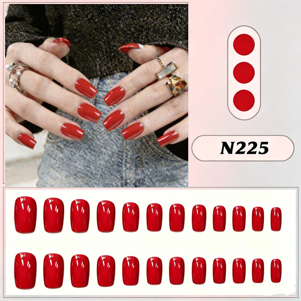 Klassisches Press-On Nagelset