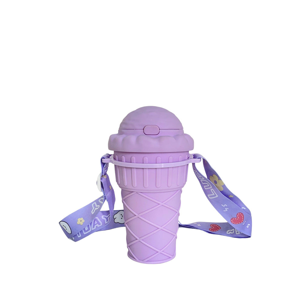 Damen kreative Eisbecher Trinkflasche Karnz