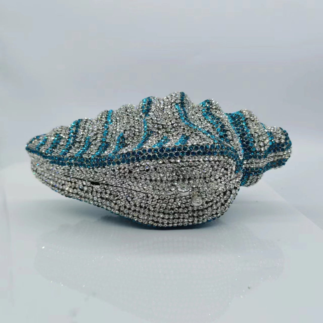 Dekorative Muschelförmige Clutch