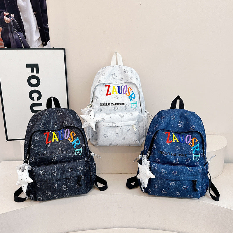 Stylischer mit Sternen verzierten Cordura-Rucksack Karnz