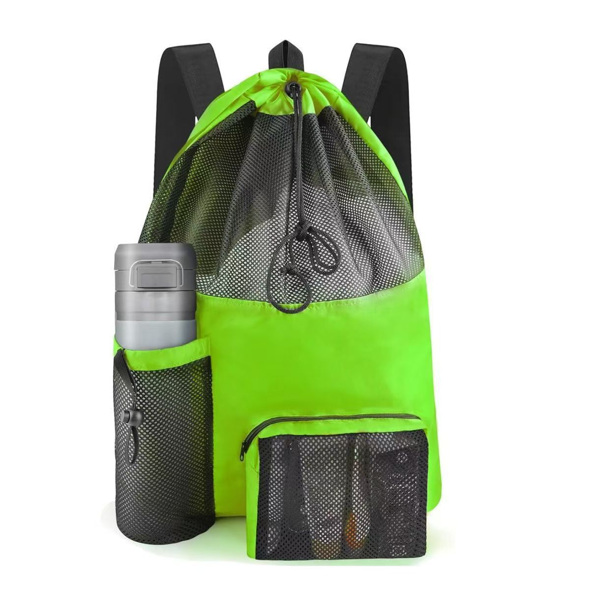 Unisex Reise-Rucksack mit Netzfächern und isolierendem Innenfach Karnz