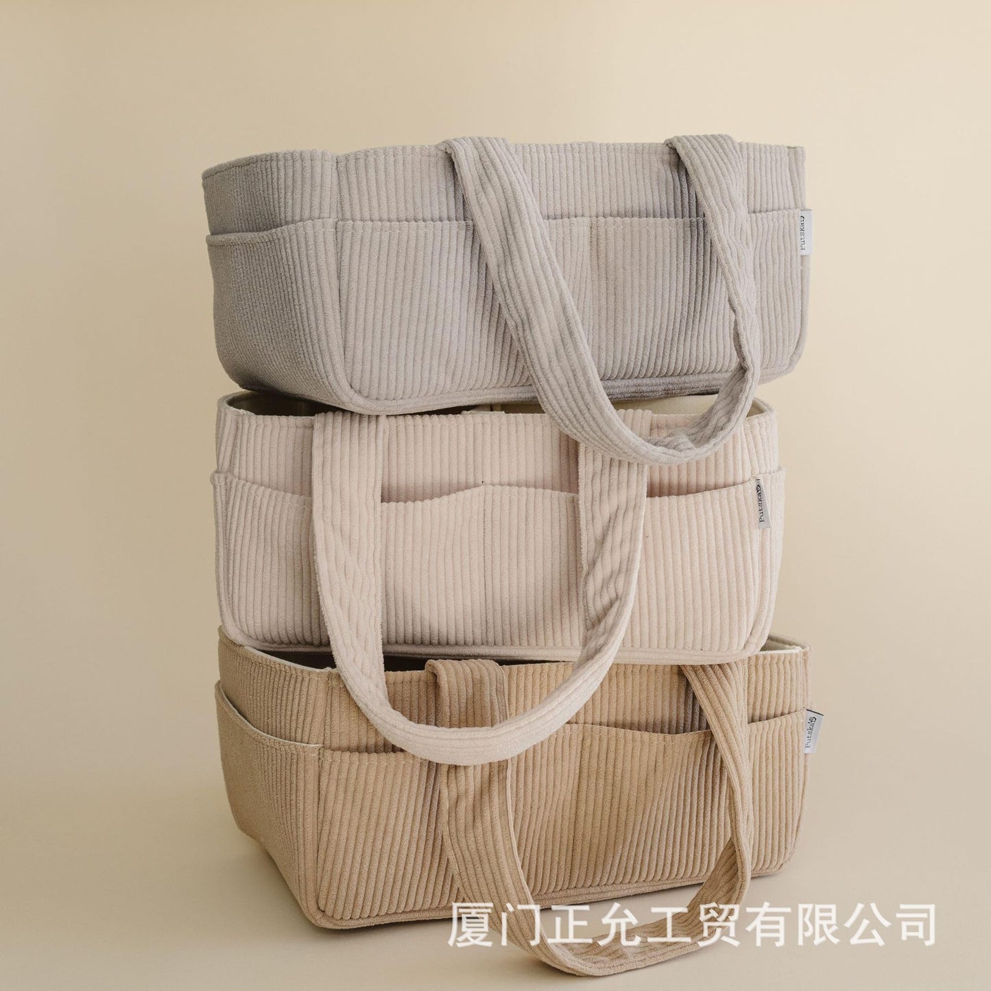 Damen multifunktionale Wickeltasche mit mehreren Fächern Karnz