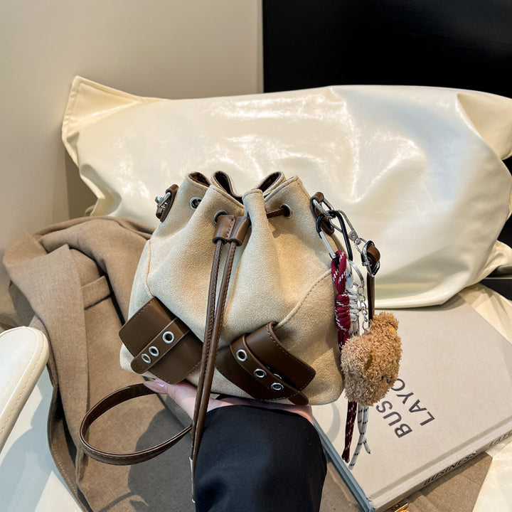 Suede Bucket Bag Karnz
