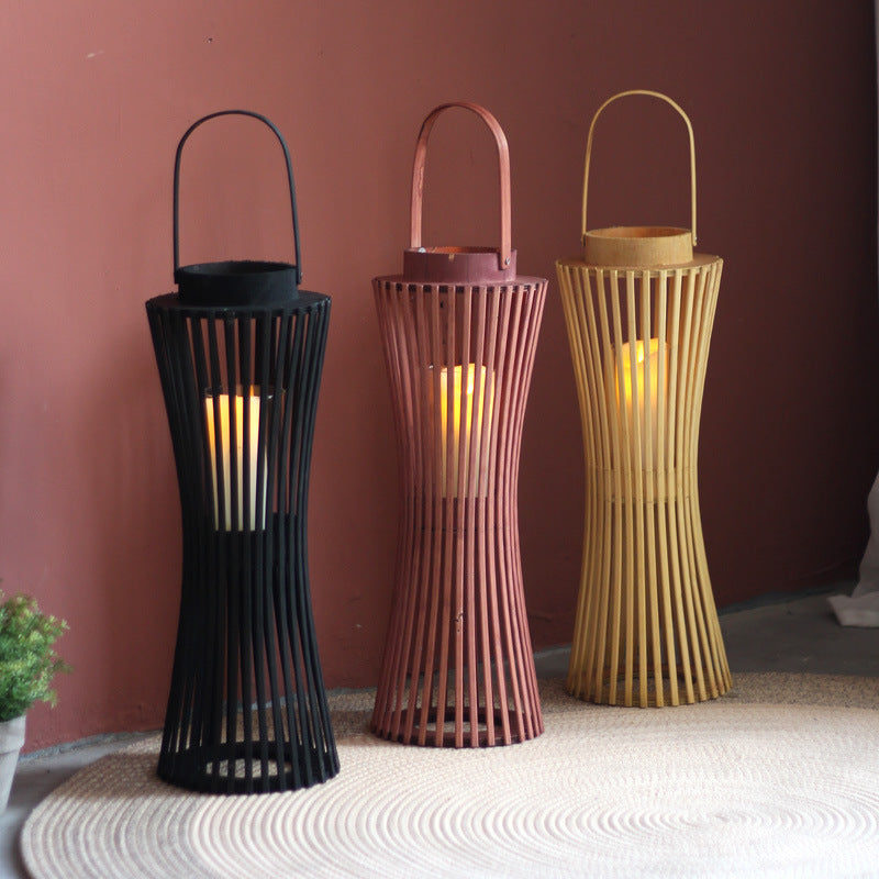 Moderne Laterne mit geflochtenem Design Karnz