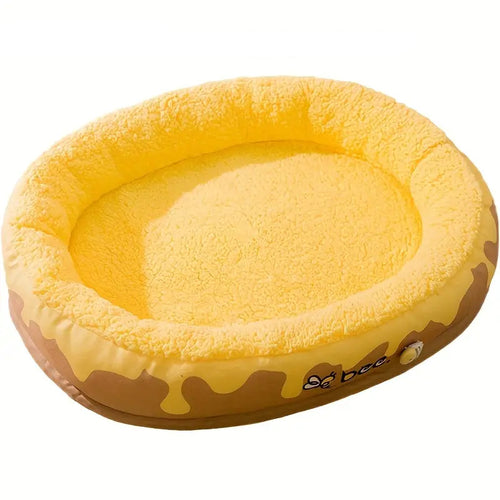 Gemütliches Fleece Nest Hundebett