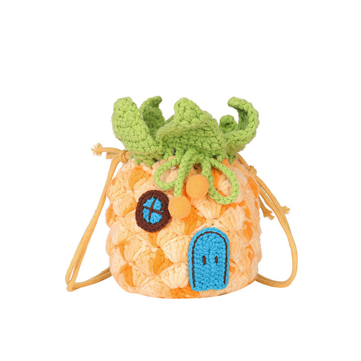 Süße Ananas Häkel Mini Tasche