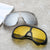 Damen Sportliche Oversized Sonnenbrille mit innovativem Design Karnz