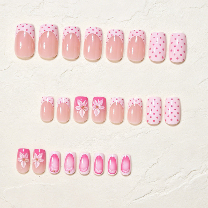Stylische Polka Dot Nagelkunst Tipps Karnz