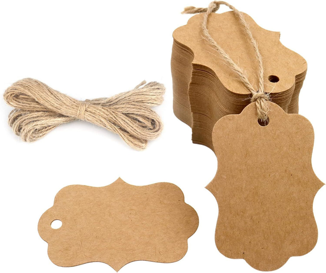 Umweltfreundliche Kraft-Geschenkanhänger Karnz