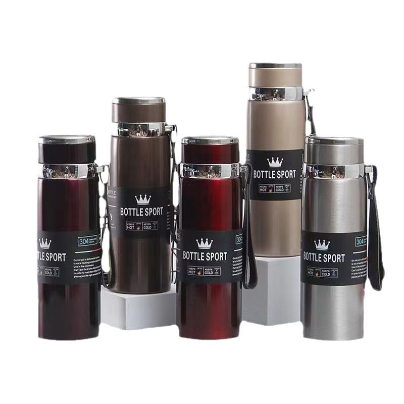 Unisex Hochwertige Edelstahl-Isolierflasche Karnz