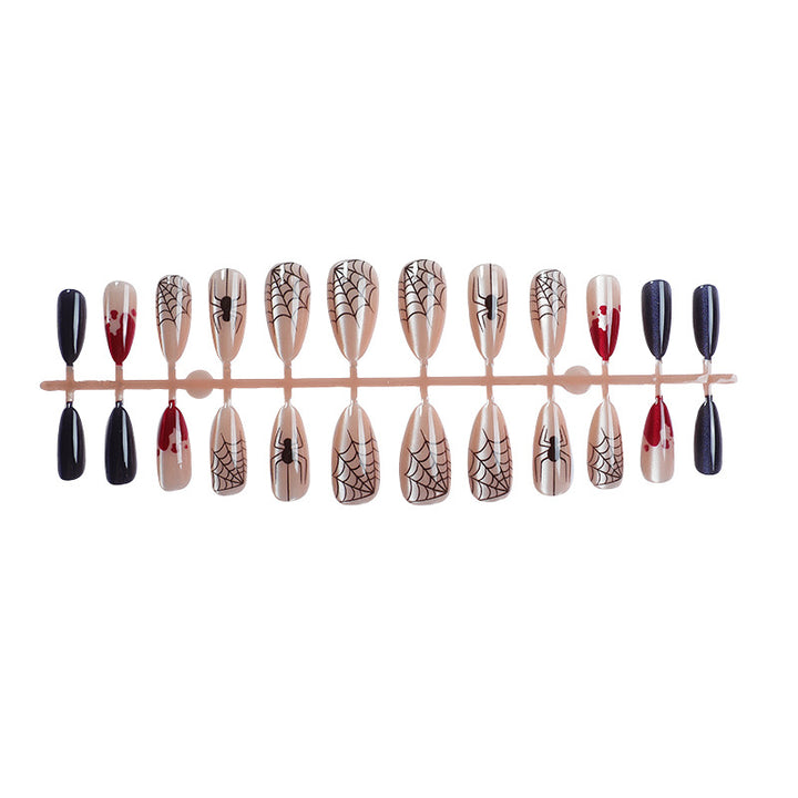Halloween-Themen Druck-Nagelkunst Set 1790738649