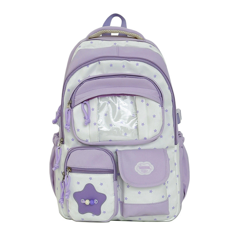 Kids' Starry Design Schulranzen Karnz