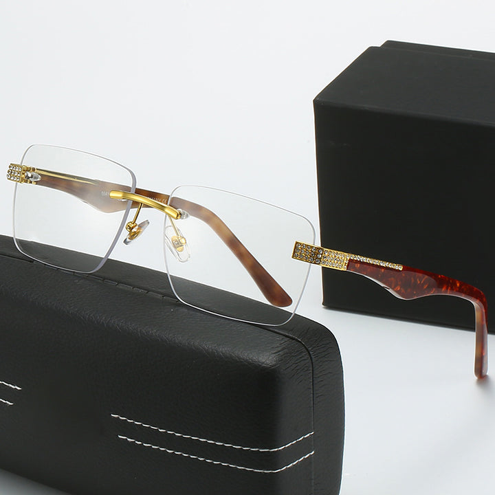 Damen modische Sonnenbrille im eleganten quadratischen Design Karnz
