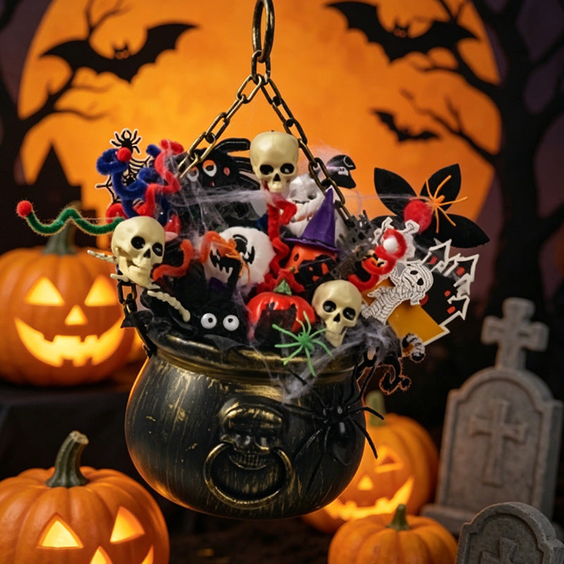Halloween-Themen dekorative Kessel Tischmitte Karnz