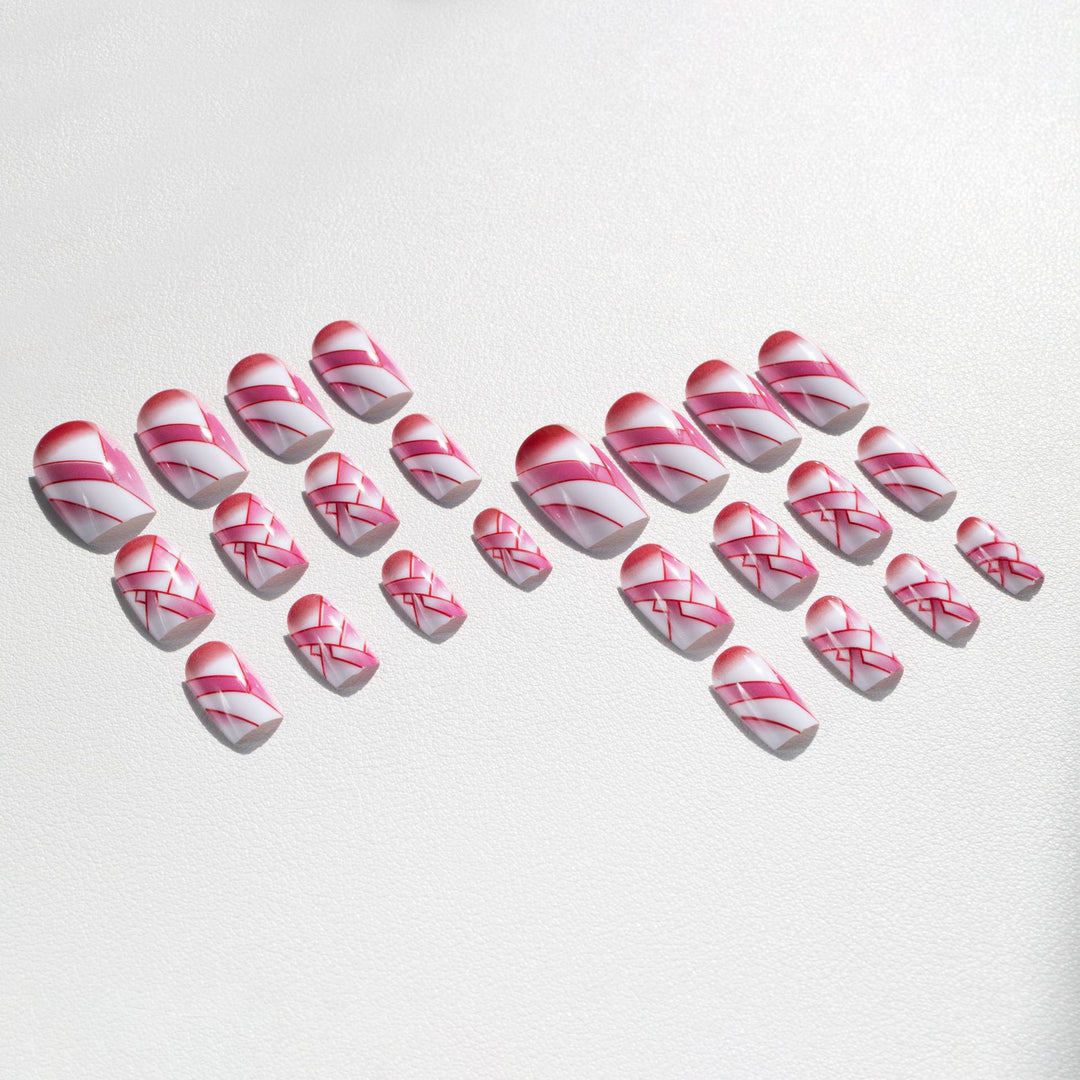 Künstlerische Geometrische Nagelkunst Designs