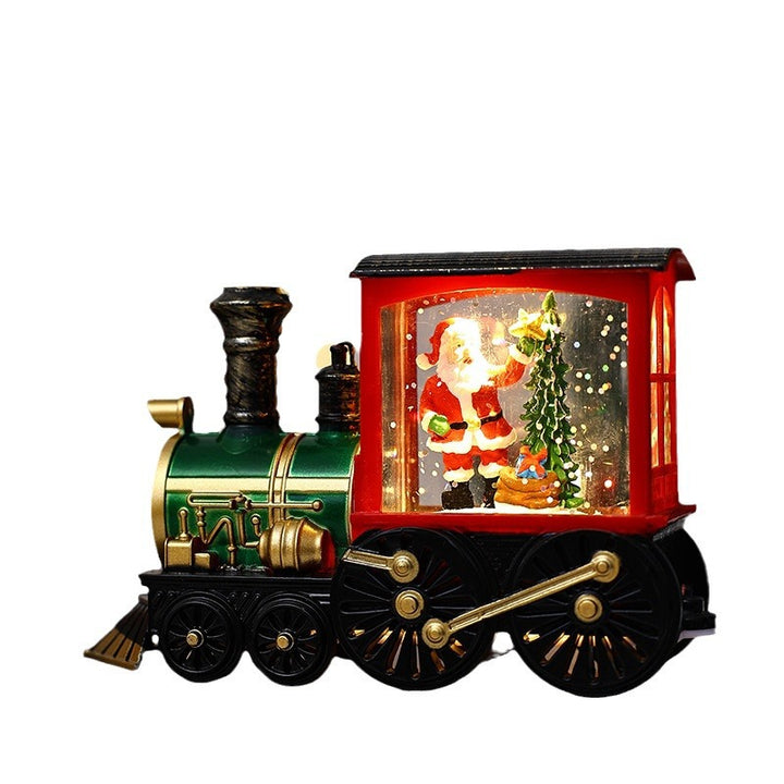 Beleuchtete Weihnachtszug-Dekoration Karnz