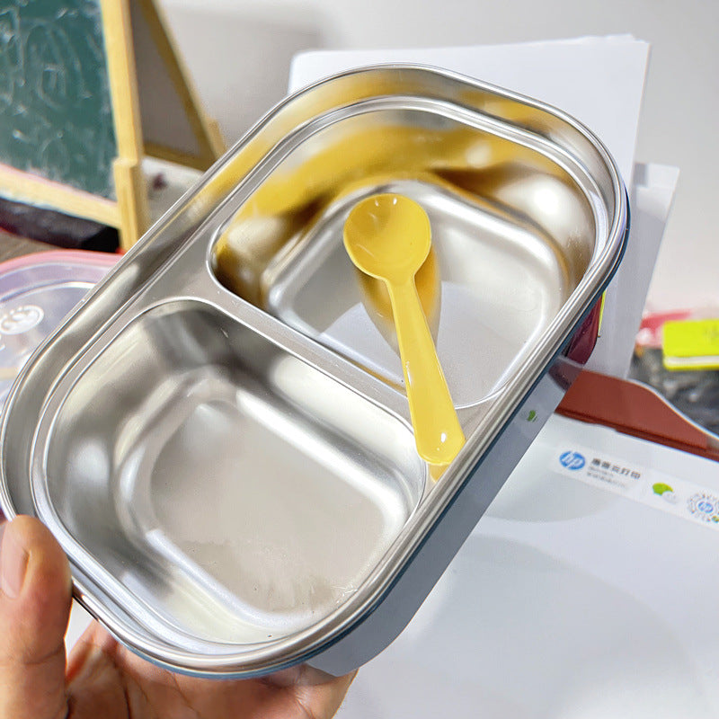Elegante Lunchbox mit doppeltem Fach
