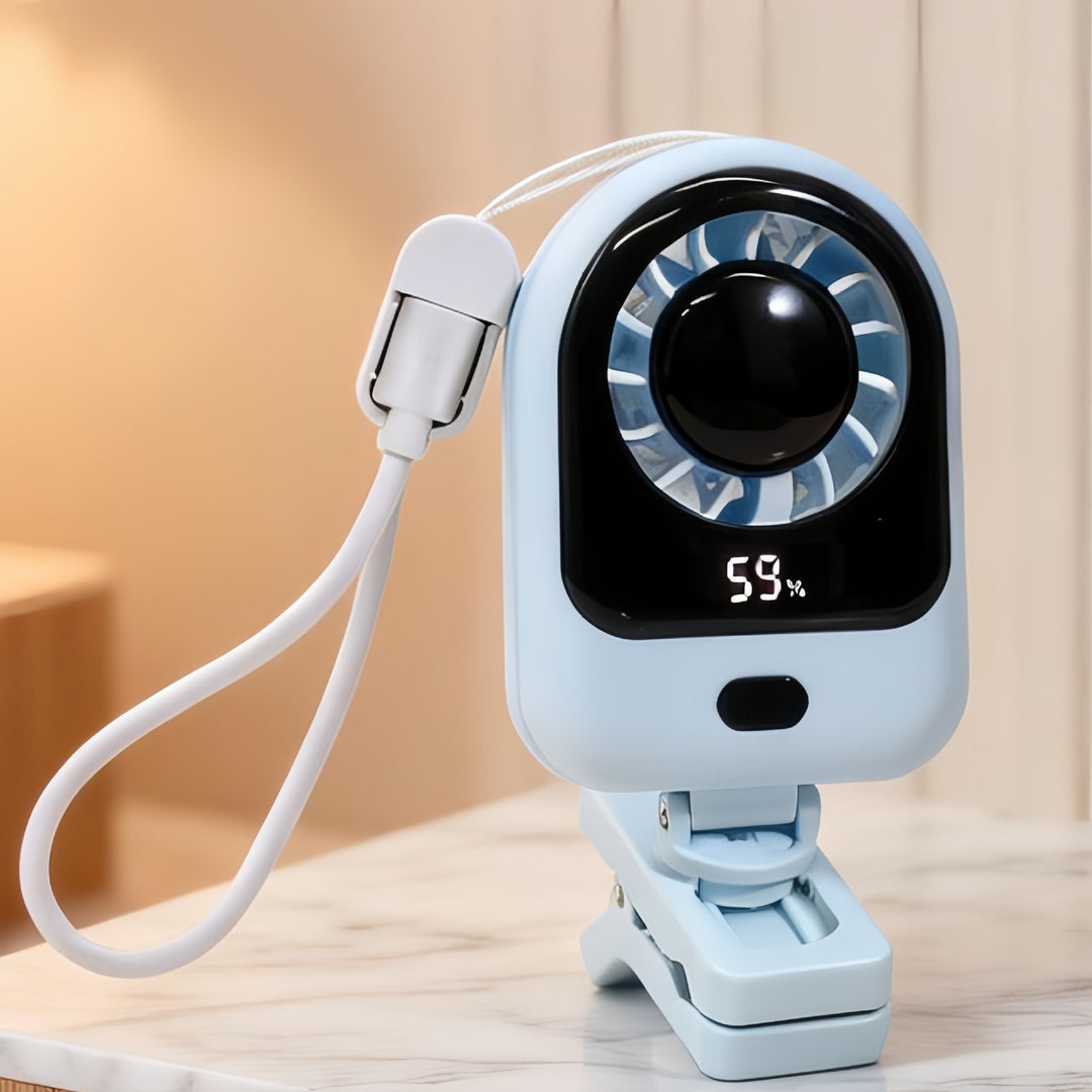 Tragbarer Clip-Handventilator Karnz