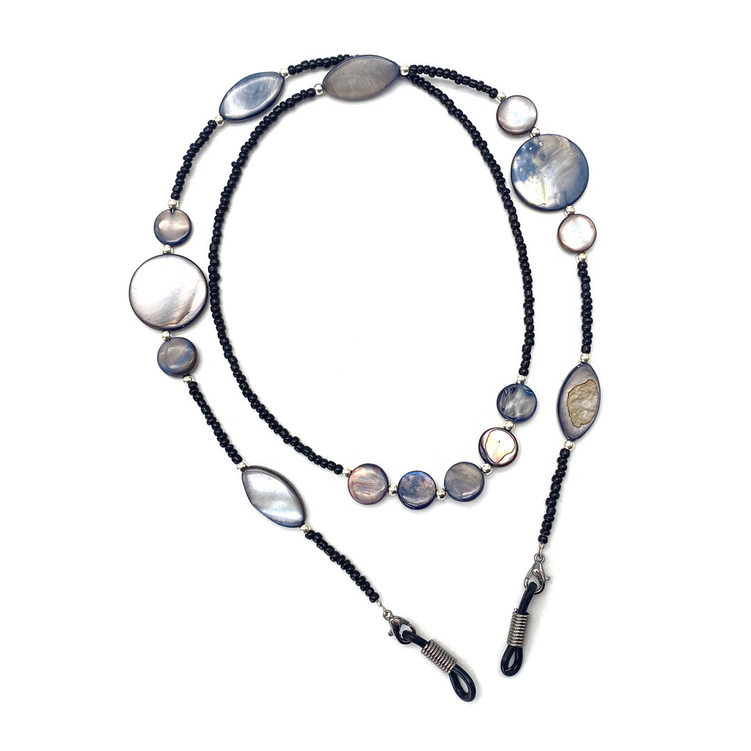 Eleganter Perlenbrillenhalter Karnz