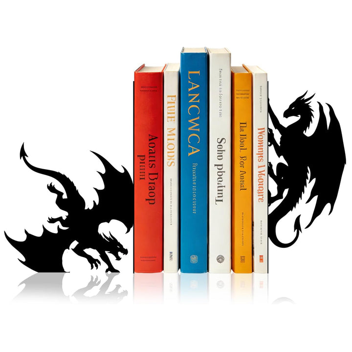 Drachen-Themen Metall Buchstützen