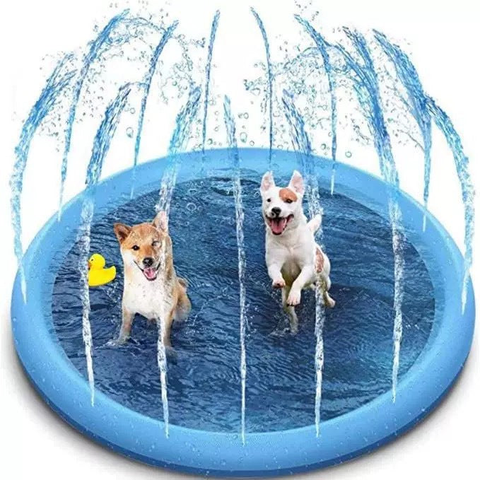 Unisex Plansch- und Sprinkler-Spielmatte Karnz