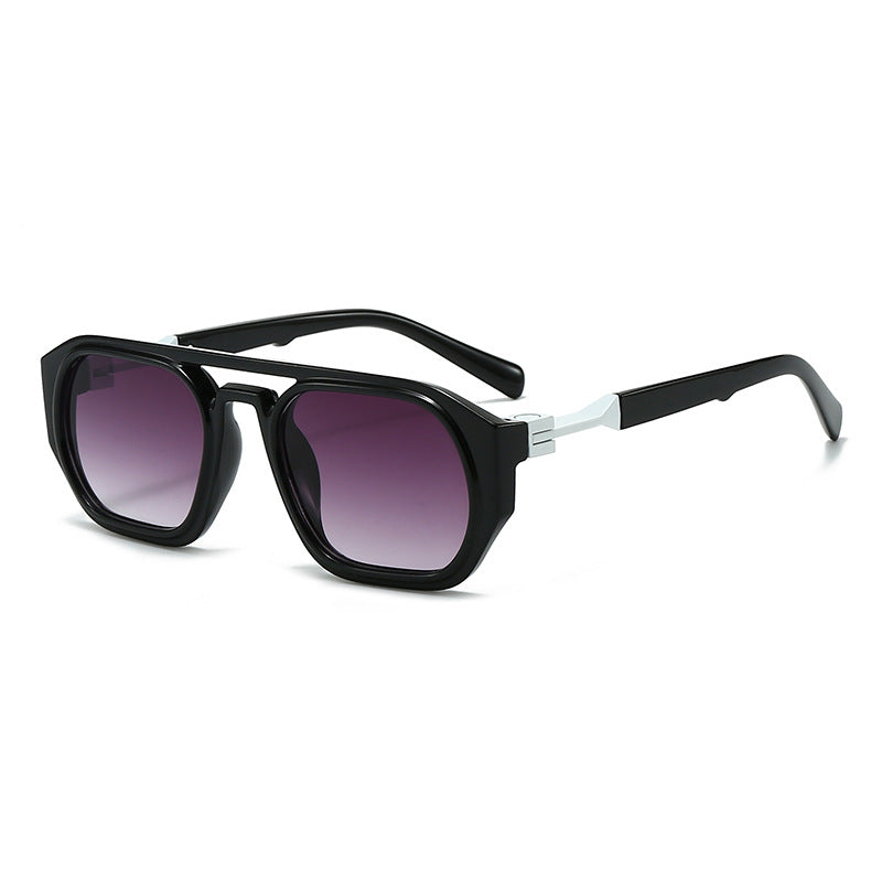 Damen Designer-Sonnenbrille mit markantem Rahmen Karnz