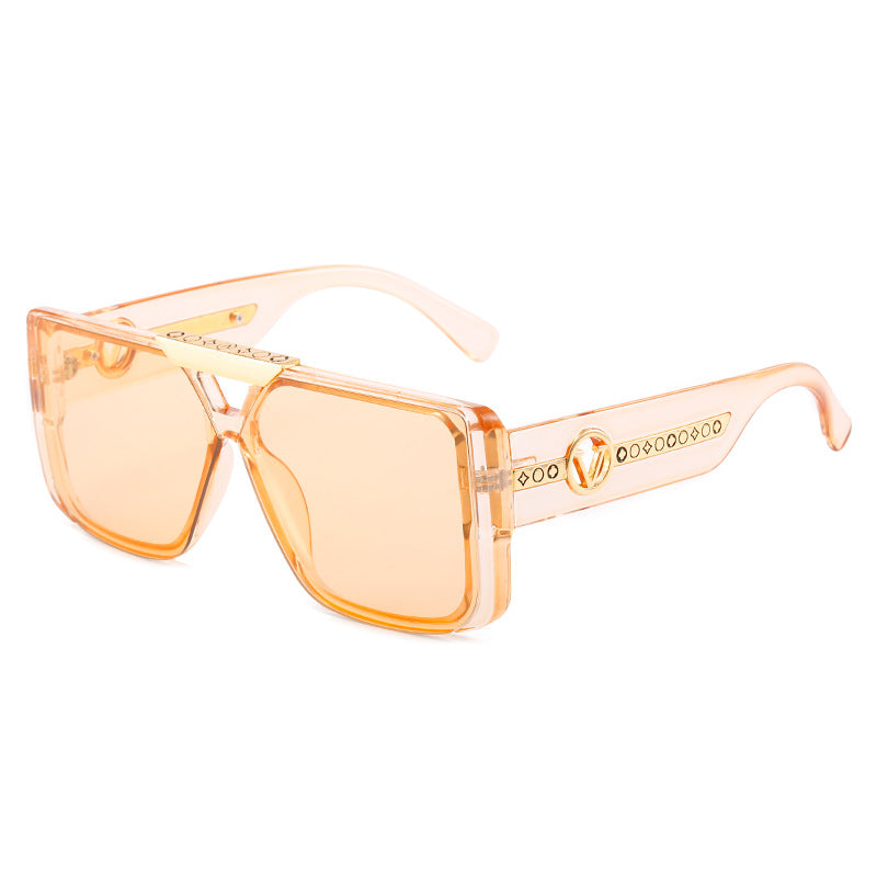 Damen elegante quadratische Sonnenbrille Karnz
