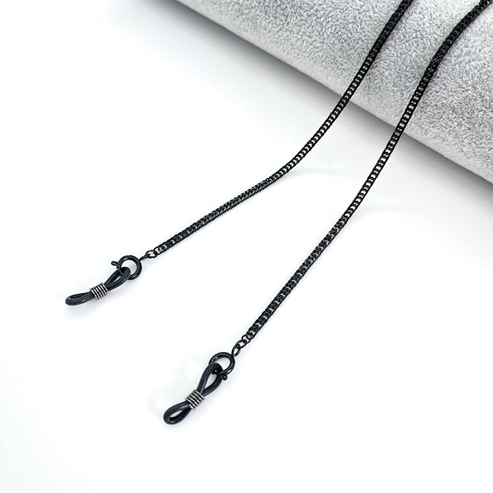Metallic Brillen Kette Karnz