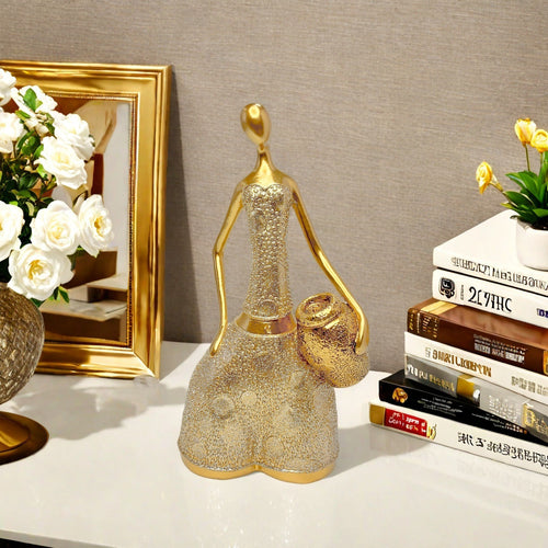 Elegante Tanzende Figur Karnz