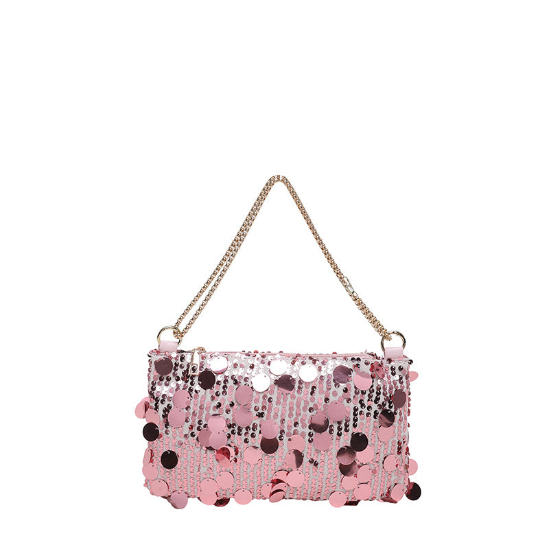 WoGlamorous Abend Pailletten Clutch Karnz