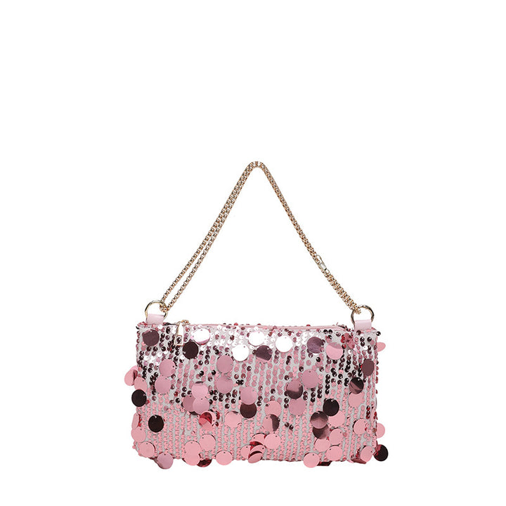 WoGlamorous Abend Pailletten Clutch Karnz