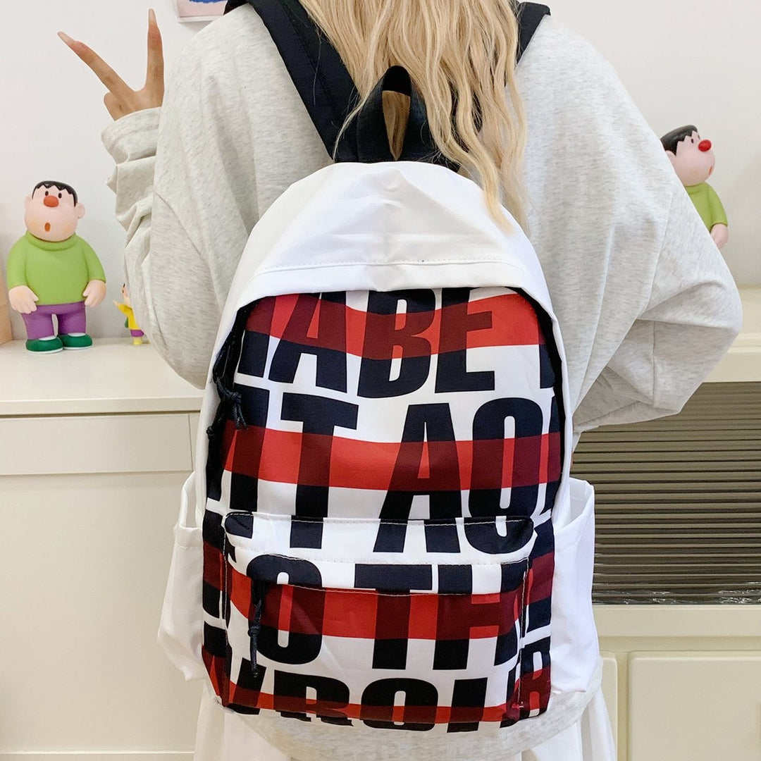 Freizeitrucksack mit Auffälligem Grafischem Design und Praktischen Fächern Karnz