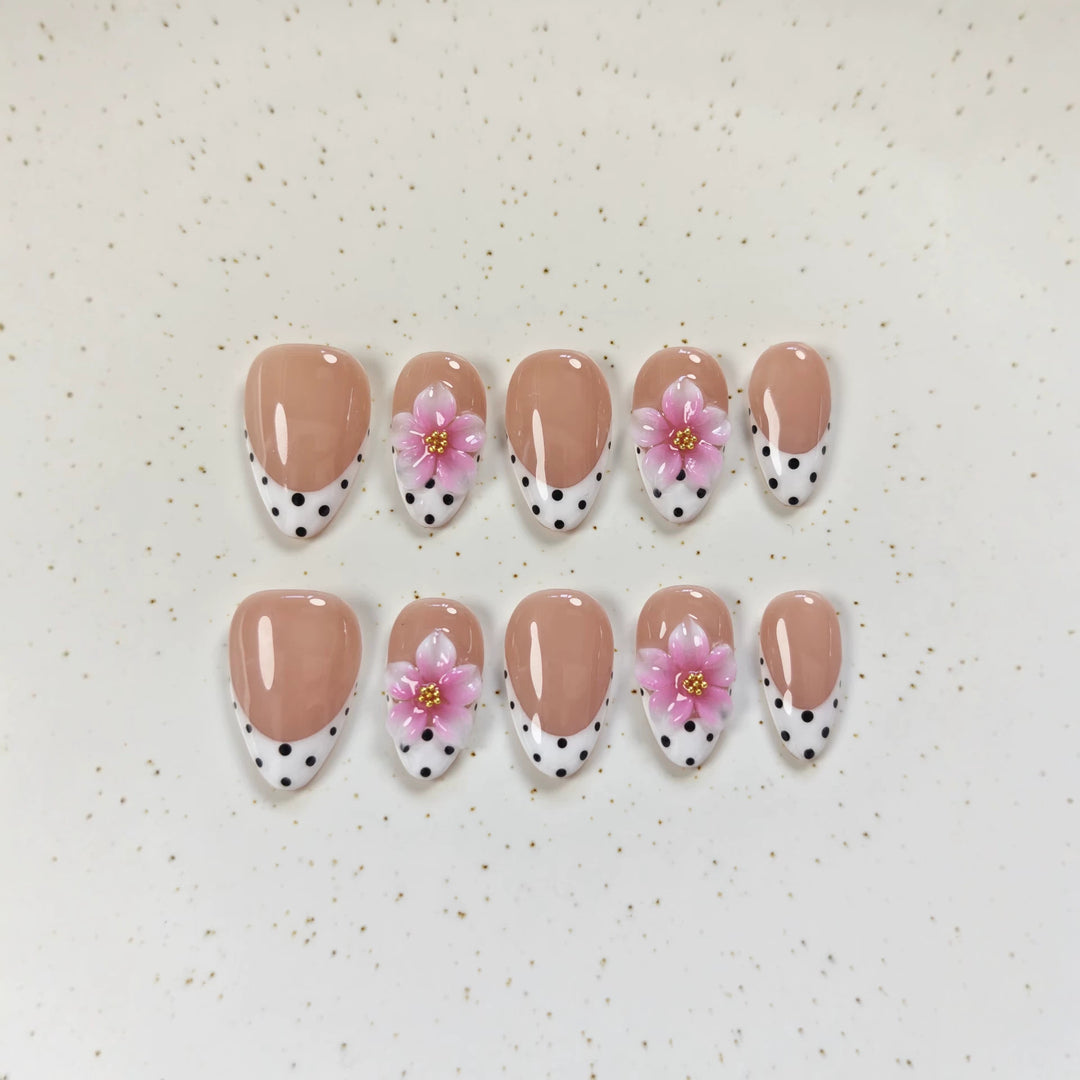 Floral Floral Press-On Nägel Set