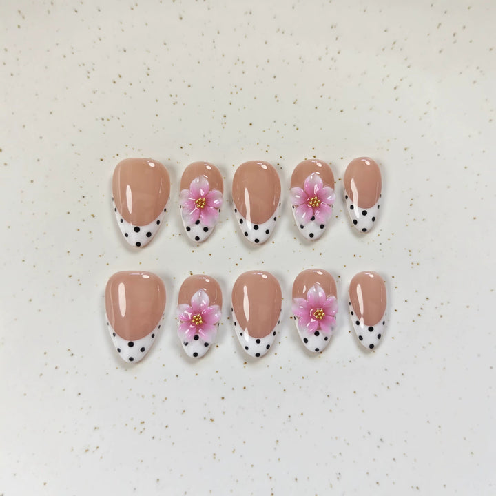 Floral Floral Press-On Nägel Set