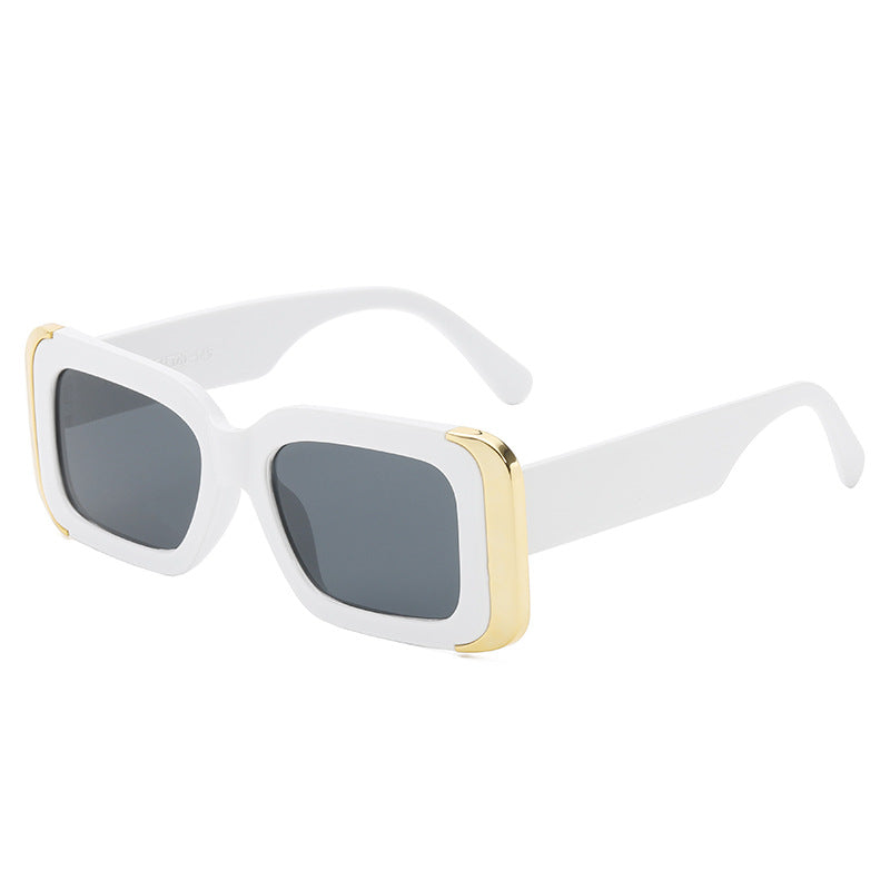 Damen Oversized-Sonnenbrille im modernen Animal-Print-Design Karnz
