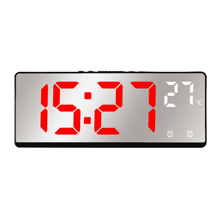 Digitaler Wecker mit Spiegel-Display und Temperaturfunktion Karnz