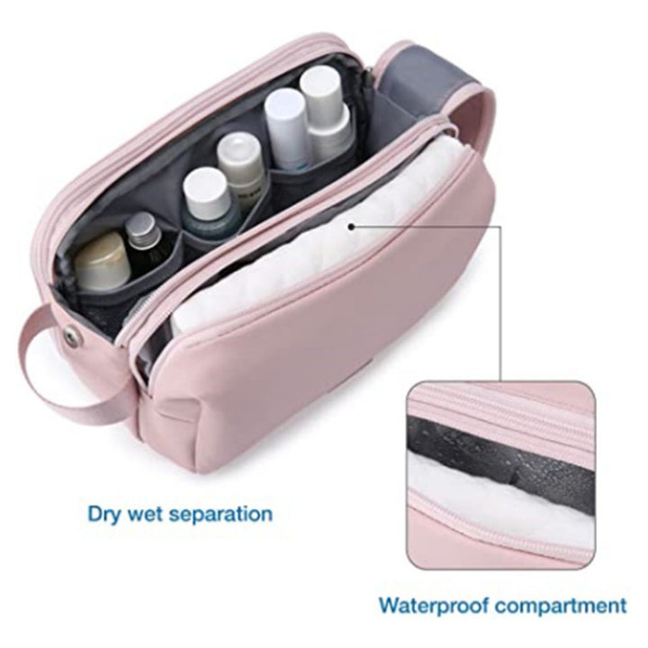 Reise-Kosmetiktasche mit Praktischem Organizer-System Karnz