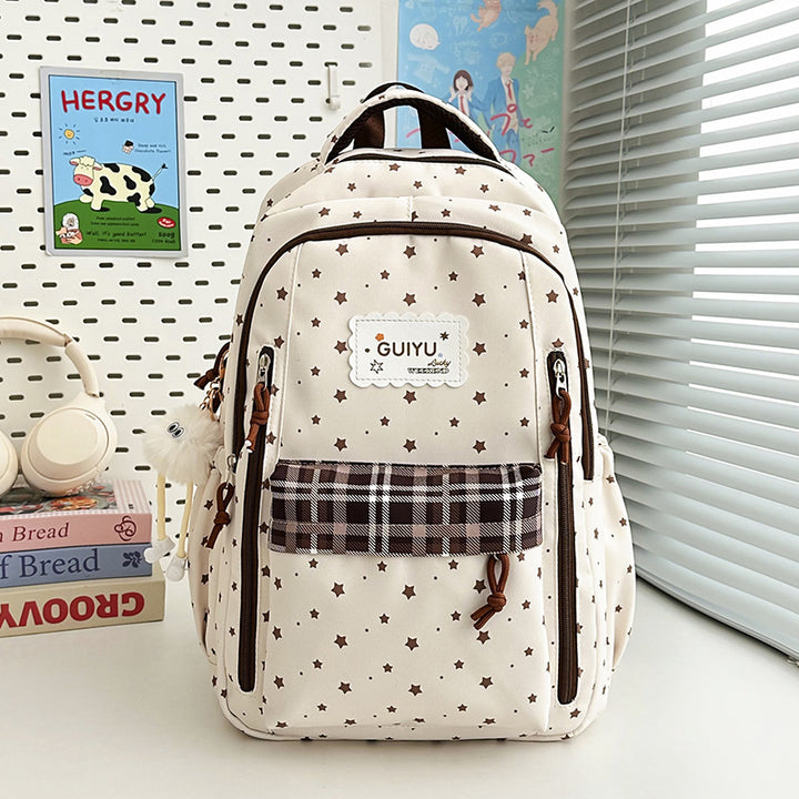 Stylische Stern-Druck Rucksack Karnz 1791205961